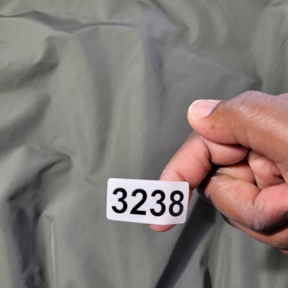 Cabelas Jacket Mens Large Green Golf Windbreaker Pullover Lightweight - Picture 7 of 7